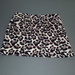 Animal Print - LOFT Skirt - Size 10